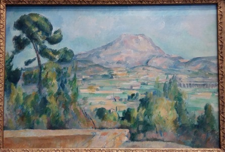 Cezanne paesaggio montagna