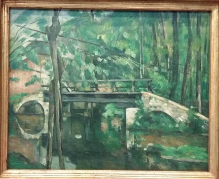 Cezanne paesaggio verde